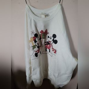 Christmas Sweater - Disney Mickey n Minnie Mouse